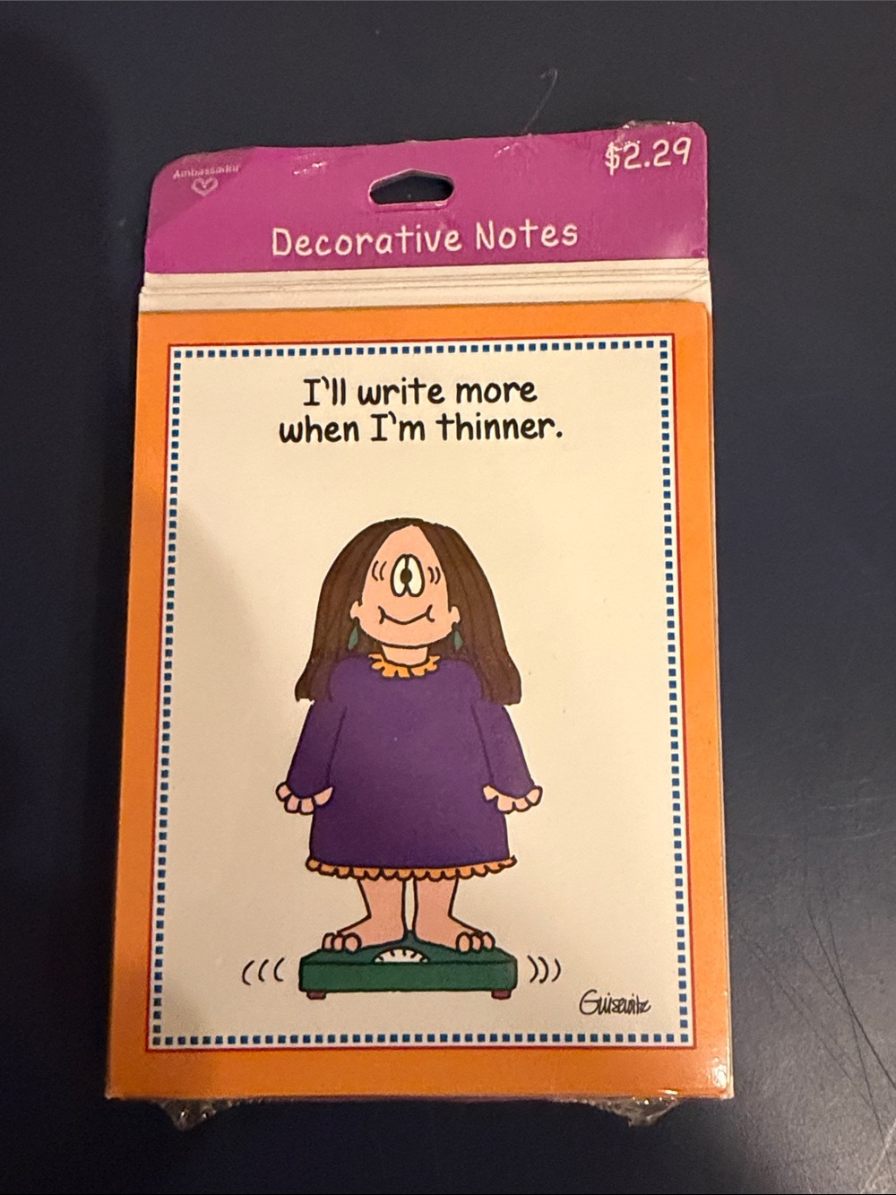 8 Kathy by Guisewite Hallmark Blank Nitecards